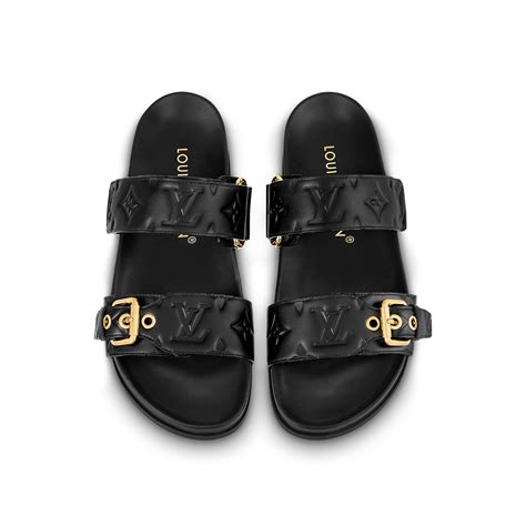 louis vuitton bom dia mule outfit|louis vuitton flat mule sandals.